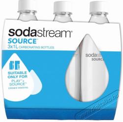 SodaStream Source Play palack (3x1l) - fehér