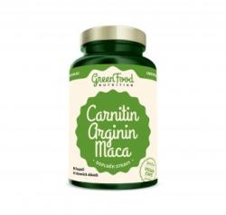 GreenFood Nutrition Carnitin Arginin Maca 90 kapszula