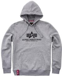 Alpha Industries Basic Hoody - greyheather