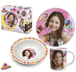 Disney - Soy Luna gyermek étkészlet, porcelán