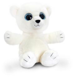 Keel Toys Sparkle Eyes - Ursulet polar cu ochi stralucitori 25cm
