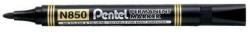 Pentel N850 marker, 10 db, fekete