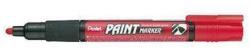 Pentel permanens lakkmarker, 12 db, piros
