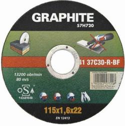GRAPHITE Disc taiere, pentru piatra, 180x3.2x22.2mm, Graphite (57H724)