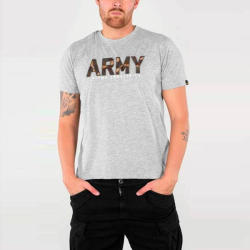 Alpha Industries Férfi póló Alpha Industries Army Camo T-shirt Grey