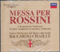 DECCA Buzzolla, Bazzini, Pedrotti, Gaspari, Rossi: Messa per Rossini - A Requiem by Verdi and 12 other composers in memory of Rossini - 2 CD