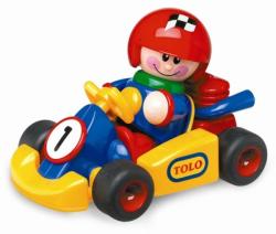 Tolo Toys Baietel cu Kart - First Friends (TOLO89745)