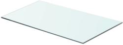 vidaXL Raft din sticlă transparentă, 60 x 30 cm (243826) Raft