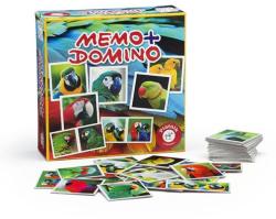 Piatnik Memo+Domino - Papagájok (659393)