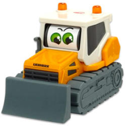 Simba Toys Boldog masinák - mozgó szemű Liebherr buldózer