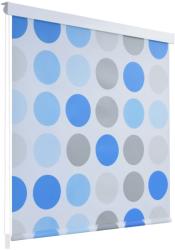 vidaXL Roletă perdea de duș 140x240 cm Model cercuri (142856) Perdea de dus