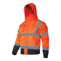 LAHTI PRO Jacheta Reflectorizanta Captusita / Portocaliu - Xl (l4092604) - global-tools
