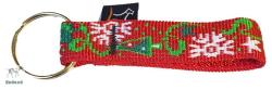 Lupine kulcstartó (Christmas Cheer 1, 25 cm széles) (KEY12113)