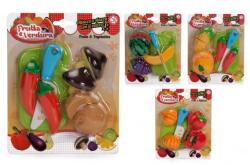 Globo Set alimente diverse fructe si legume cu velcro GL37201