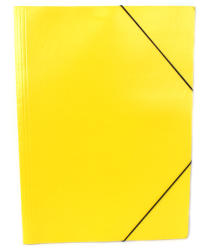 Iskola Gumis dosszié A/4 sárga színben (308-0854)