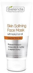 Bielenda Professional Mască de față cu ulei de Kukui și efect de catifelare - Bielenda Professional Face Program Skin Softning Face Mask 150 ml