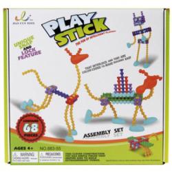 Play Stick Rudak 68 db-os építőjáték