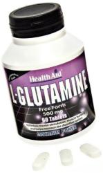 HEALTH AID Хранителна добавка L-Glutamine, Health Aid L-Glutamine 60 tabs Unflavoured