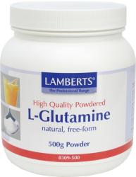 LAMBERTS Хранителна добавка Глутамин, Lamberts L-Glutamine 500mg 500gr Unflavoured