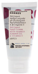 KORRES Немазен крем за ръце срещу пигментни петна SPF15 , Korres Hand cream with Almond oil & Vitamin C, ? ntispot , 75ml