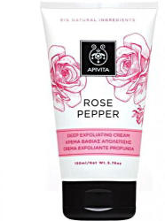 APIVITA Дълбоко ексфолиращ крем с розов пипер , Apivita Rose Pepper , 150ml
