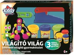 Creative Kids Kiddy Dough Világító világ - sötétben világító gyurmakészlet (76732)