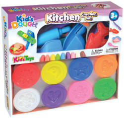 Kid's Toys Konyhai eszközök gyurmakészlet 25 db-os (KIDS-11586)