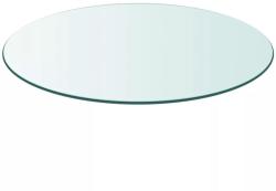 vidaXL Blat masă din sticlă securizată rotund 700 mm (243628)
