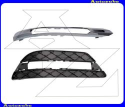 MERCEDES C Coupe C204 2011.03-2015.06 Első lökhárító rács jobb, krómdíszléccel "nappalifényeshez" UMH03-34712