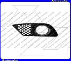 MERCEDES C W204 2007.01-2011.03 Első lökhárító rács bal "AMG" ködlámpás, krómgyűrűvel ME0292124