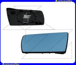 MERCEDES E W210 1995.06-1999.06 Visszapillantó tükörlap bal, fűthető-sík-kék (tartólappal) 6431539