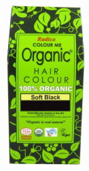 Radico Növényi hajfesték - Lágy fekete - 100 g