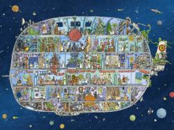 Heye Triangular puzzle - Spaceship, Adolfsson 1500 db-os (29841)