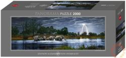 Heye Panoráma puzzle - Elefántcsorda, Edition Humboldt 2000 db-os (29508)