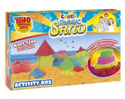 CRAZE Magic Sand Activity-Box homokgyurma kezdő szett 700 g