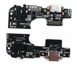 tel-szalk-008503 Asus Zenfone 3 Zoom ZE553KL töltőcsatlakozó port panel (tel-szalk-008503)