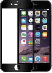 Apple iPhone 7 8 SE 2020 SE 2022 edzett üveg 5D FEKETE TELJES KÉPERNYŐS FULL SCREEN HAJLÍTOTT tempered glass kijelzőfólia kijelzővédő védőfólia karcálló kijelzős - rexdigital