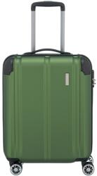 Travelite City S zöld kabin méretű bőrönd