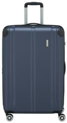 Travelite City L kék bővíthető nagy méretű bőrönd