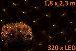 Nexos Karácsonyi LED fényháló 1,8X2,3 m - meleg fehér (4025327117626)