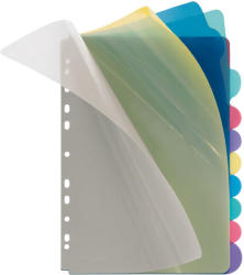 VELOFLEX Separatoare plastic color, 10 culori/set, VELOFLEX