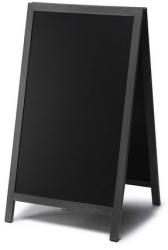 Showdown Displays A alakú krétás reklámtábla, fekete, 68 x 120 cm