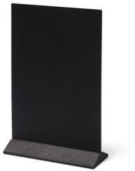 Showdown Displays Krétás menüismertető állvány, fekete, 21 x 30 cm