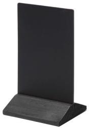 Showdown Displays Krétás menüismertető állvány, fekete, 10 x 15 cm