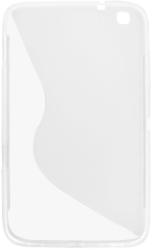 Husa silicon S-line transparenta pentru Samsung Galaxy Tab 3 8.0 (SM-T310, SM-T311, SM-T315)
