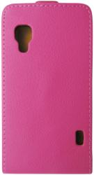 Husa flip roz pentru LG Optimus L5 II E460