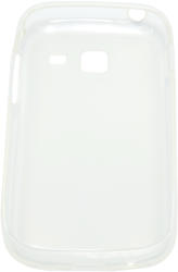 Husa silicon transparenta (cu spate mat) pentru Samsung Galaxy Y Duos S6102