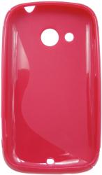 Husa silicon S-case rosie pentru HTC Desire C