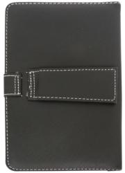  Husa tip carte neagra universala reglabila cu tastatura pentru tablete de 7inch - 8 inch