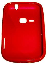 Husa silicon S-case rosie pentru Samsung Galaxy Mini 2 S6500